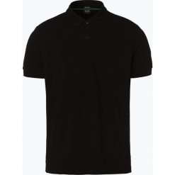 BOSS Athleisure - Męska koszulka polo – Piro, czarny. Czarne koszulki męskie BOSS Athleisure, m, bez wzorów, z bawełny, polo, bez rękawów. Za 349,95 zł.