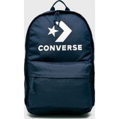 Converse - Plecak. Niebieskie plecaki męskie marki Converse, w paski, z poliesteru. W wyprzedaży za 119,90 zł.