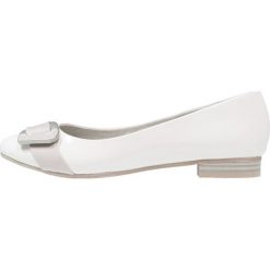 Baleriny damskie: Marco Tozzi Baleriny white