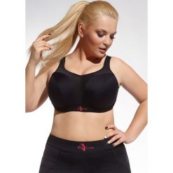 Biustonosze sportowe: Kris line Biustonosz cindy sport czarny r. 70E