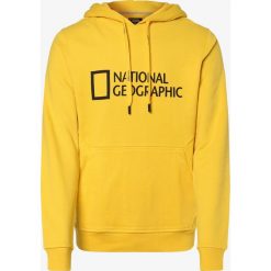 National Geographic - Męska bluza nierozpinana, żółty. Żółte bluzy męskie National Geographic, m, z nadrukiem, z bawełny, klasyczne, z klasycznym kołnierzykiem, bez rękawów, bez kaptura. Za 299,95 zł.