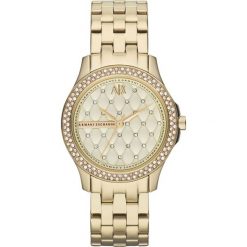Armani Exchange - Zegarek AX5216. Żółte zegarki damskie Armani Exchange, ze stali. Za 949,90 zł.
