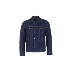 Kurtki jeansowe Levis DOWN FILLED TRUCKER. Niebieskie kurtki męskie marki Levi's®, s, bez wzorów, z jeansu, bez kaptura. Za 631,20 zł.