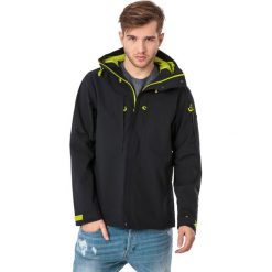Kurtki sportowe męskie: ELBRUS Męska Kurtka Effin Black/Acid Green r. M