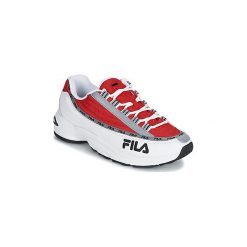 Buty Fila DSTR97. Czerwone trampki męskie Fila, bez wzorów, bez zapięcia. Za 381,70 zł.