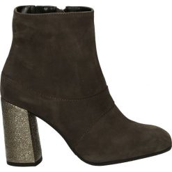 Botki - 5369 CAM TAUP. Czarne botki damskie skórzane Venezia. Za 239,00 zł.