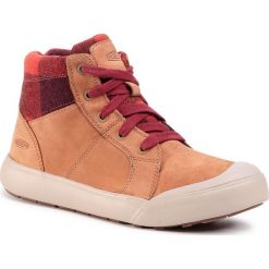 Sneakersy KEEN - Elena Mid 1022033 Thrush/Plaid. Pomarańczowe sneakersy damskie Keen, ze skóry. W wyprzedaży za 259,00 zł.