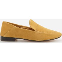 Skórzane mokasyny - Żółty. Żółte mokasyny damskie Reserved. Za 139,99 zł.