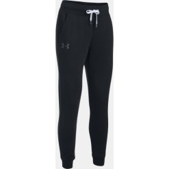 Spodnie dresowe damskie: Under Armour Spodnie damskie Favorite Fleece Pant czarne r. XS (1298422-002)