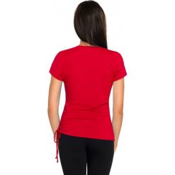 Gwinner Koszulka DOMINIKA III Nair czerwona r. XL. Czerwone topy sportowe damskie marki Gwinner, xl. Za 82,42 zł.