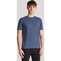 Melanżowy T-shirt - Granatowy. Niebieskie t-shirty męskie Reserved, s. Za 29,99 zł.
