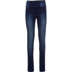 Dżinsy Power Stretch SKINNY bonprix ciemnoniebieski. Niebieskie jeansy damskie bonprix. Za 79,99 zł.