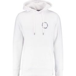 Kardigany męskie: Calvin Klein Jeans HIRCLE Bluza z kapturem white