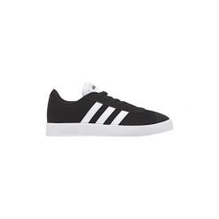 Buty Dziecko adidas VL COURT 2.0 K DB1827. Czarne trampki dziewczęce Adidas, bez wzorów, bez zapięcia. Za 229,14 zł.