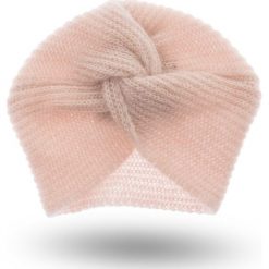 CZAPKA BELLI Max Mara Leisure. Różowe czapki damskie Max Mara Leisure, z aplikacjami, z wełny. Za 221,40 zł.