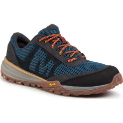 Trekkingi MERRELL - Havoc Vent J84507 Sailor. Niebieskie trapery męskie Merrell, ze skóry, bez zapięcia, trekkingowe. W wyprzedaży za 329,00 zł.