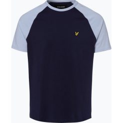 Lyle & Scott - T-shirt męski, niebieski. Niebieskie t-shirty męskie marki Lyle & Scott, m. Za 99,95 zł.