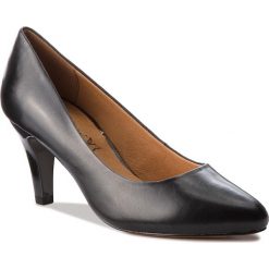 Półbuty CAPRICE - 9-22409-21 Black Nappa 022. Czarne creepersy damskie Caprice, ze skóry ekologicznej, eleganckie, na obcasie. Za 249,90 zł.