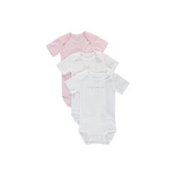 Name it Girls Bodydziecięce 3 szt. ballerina - Gr.Niemowlę (0 - 6 miesięcy). Szare body niemowlęce marki Name it, z bawełny. Za 52,50 zł.