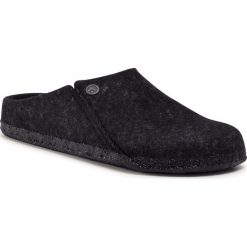 Kapcie BIRKENSTOCK - Zermatt Rivet 1014938 Anthracite. Czarne klapki męskie Birkenstock, z materiału, bez zapięcia. Za 259,00 zł.