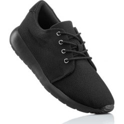 Sneakersy bonprix czarny. Czarne buty sportowe damskie bonprix. Za 79,99 zł.