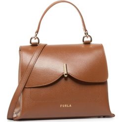 Torebka FURLA - Ribbon 1056677 B BAEZ ARE Cognac h. Pomarańczowe torebki klasyczne damskie Furla, ze skóry, eleganckie. Za 1669,00 zł.