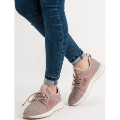 WSUWANE OBUWIE SPORTOWE. Szare buty sportowe damskie Merg, bez wzorów, sportowe. Za 40,90 zł.