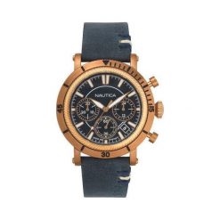 Zegarek Nautica Fairmont NAPFMT004 męski granatowy. Niebieskie zegarki męskie Nautica. Za 579,00 zł.