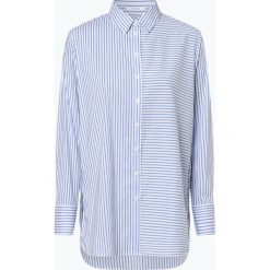 Opus - Bluzka damska – Fridali, niebieski. Niebieskie bluzki damskie Opus, w paski, bez kołnierzyka, bez rękawów. Za 179,95 zł.