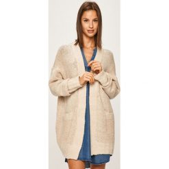 Answear - Kardigan. Zielone swetry damskie ANSWEAR, s, bez wzorów, z elastanu. W wyprzedaży za 49,90 zł.