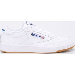 Reebok Classic - Buty Club C 85. Białe buty sportowe męskie Reebok Classic, ze skóry, na sznurówki, reebok classic. W wyprzedaży za 299,90 zł.