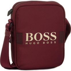 Saszetka BOSS - Pixel 50422439 601. Czerwone torby męskie skórzane Boss, bez wzorów, z materiału, młodzieżowe. Za 479,00 zł.
