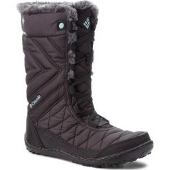 Śniegowce COLUMBIA - Youth Minx Mid III Wp Omni-Heat BY5949 Black/Iceberg 010. Czarne śniegowce dziewczęce Columbia, bez zapięcia. Za 379,99 zł.