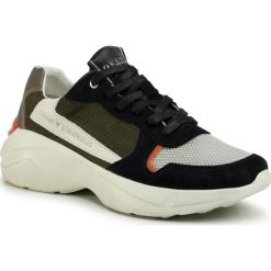Sneakersy GUESS - Viterbo FM6VIT FAB12 MILI. Czarne sneakersy męskie Guess, bez zapięcia. W wyprzedaży za 359,00 zł.