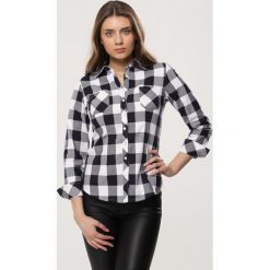 Granatowa Koszula Half Asleep. Niebieskie bluzki damskie Born2be, xl. Za 49,99 zł.
