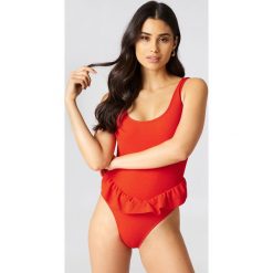 Stroje jednoczęściowe: Hot Anatomy Jednoczęściowy kostium kąpielowy Ballerina – Red