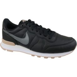 Nike Wmns Internationalist Premium 828404-019 38 Czarne. Czarne buty sportowe damskie Nike, bez wzorów, ze skóry, sportowe. W wyprzedaży za 369,99 zł.