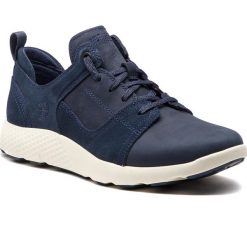 Sneakersy TIMBERLAND - Flyroam Leather Oxford TB0A1RV94331 Dark Sapphir. Niebieskie sneakersy męskie Timberland, na co dzień, bez wzorów, ze skóry, klasyczne, bez zapięcia. W wyprzedaży za 389,00 zł.