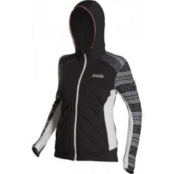 Swix Bluza Damska Myrene, Czarna, M. Czarne bluzy polarowe marki Swix, m, z kapturem. W wyprzedaży za 329,00 zł.