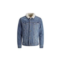 Kurtki jeansowe Jack Jones 12159812 JEAN. Niebieskie kurtki męskie Jack & Jones, xl, bez wzorów, z jeansu, bez kaptura. W wyprzedaży za 274,84 zł.