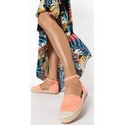 Pomarańczowe Espadryle Corralyn. Pomarańczowe espadryle damskie Born2be, bez wzorów, bez obcasa. W wyprzedaży za 79,99 zł.