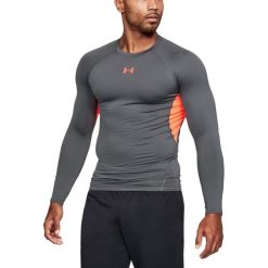 Bluzy męskie: Under Armour Bluza męska HG ARMOUR LS szara r. L (1257471-076)