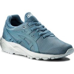 Sneakersy ASICS - Gel-Kayano Trainer Evo H821N Provincial Blue/Provincial Blue 4242. Niebieskie półbuty damskie Asics, ze skóry ekologicznej. W wyprzedaży za 269,00 zł.