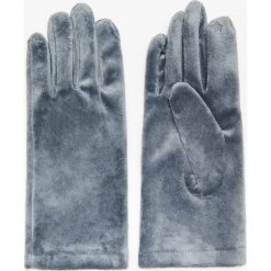 Rękawiczki - Granatowy. Niebieskie rękawiczki damskie Cropp, bez wzorów. Za 39,99 zł.