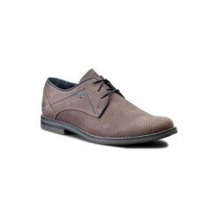 LASOCKI FOR MEN MB-TORINO-02. Szare półbuty męskie Lasocki For Men, bez wzorów, ze skóry, bez zapięcia. Za 189,99 zł.