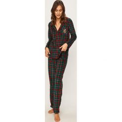 Lauren Ralph Lauren - Piżama. Żółte piżamy damskie Lauren Ralph Lauren, s, bez wzorów, z poliesteru, bez rękawów. W wyprzedaży za 269,90 zł.