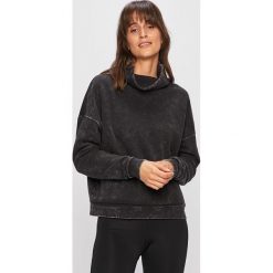Reebok - Bluza. Czarne bluzy damskie Reebok, s, bez wzorów, z bawełny, bez rękawów, bez kaptura. W wyprzedaży za 199,90 zł.