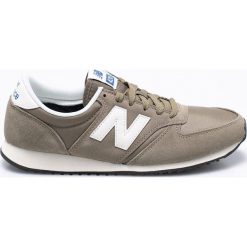 New Balance - Buty U420GRB. Żółte buty sportowe męskie New Balance, ze skóry, na sznurówki. W wyprzedaży za 199,90 zł.