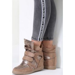 Khaki Sneakersy Live My Life. Brązowe sneakersy damskie marki vices. Za 89,99 zł.