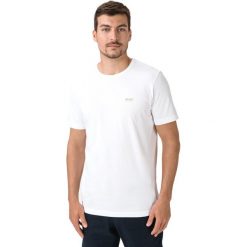 BOSS Koszulka Biały. Białe podkoszulki męskie Boss, xxl, bez wzorów, z bawełny, z krótkim rękawem. Za 219,95 zł.